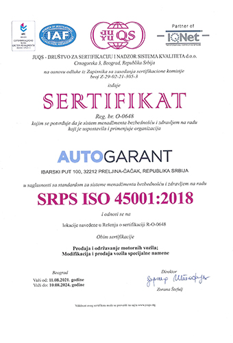 SRPS ISO 9001-2015